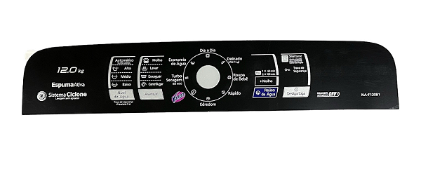 Membrana Adesiva Painel NA-F120B1 Preta