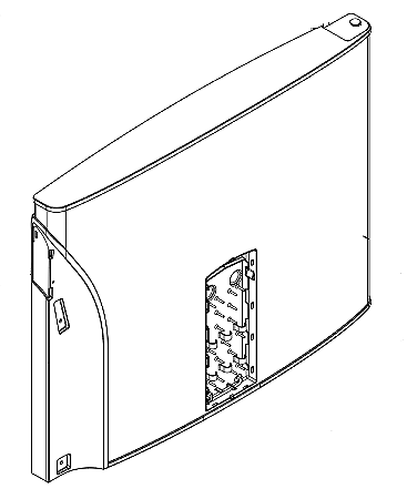 Porta Freezer NR-BT42 Aço Escovado