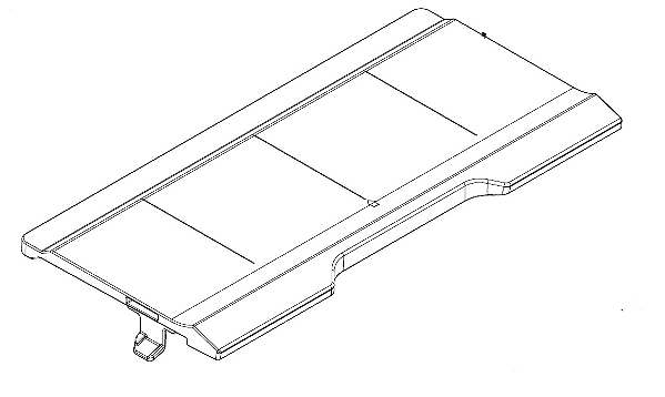 Prateleira Frontal Freezer NR-BT51