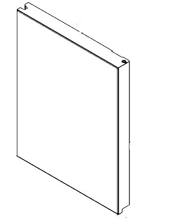 Porta Freezer NR-BB41 Preta