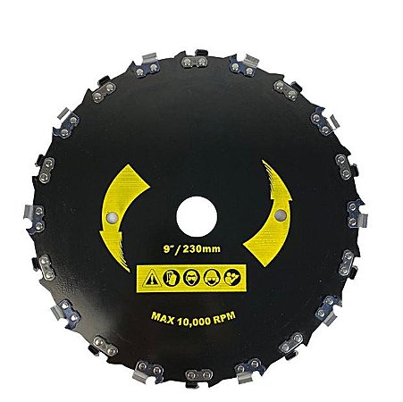 DISCO 20 DENTES PARA ROCADEIRA 230MM - PARTES E PECAS DE ROCADEIRA SA20T(CAIXA C/ 10 UN)