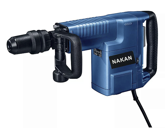 MARTELETE ROMPEDOR NAKKAN AZUL MARINHO 110V NK25J1(CAIXA COM 1 UN.)
