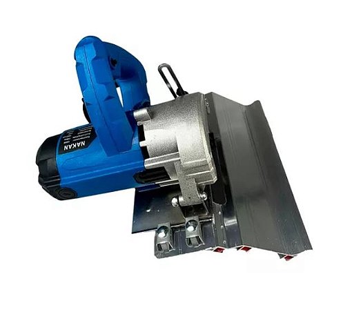 SERRA MARMORE ELETRICA 110V AZUL COM BASE DE APOIO NAKKAN (CAIXA C/ 6 UN)