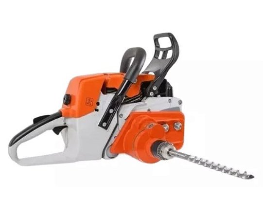 MOTOSSERRA COM FURADEIRA E SABRE 12" A COMBUSTAO (CAIXA C/ 2UN)