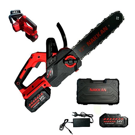 MOTOSSERRA  A BATERIA 24V, NKB802 (CAIXA COM 2 UN)