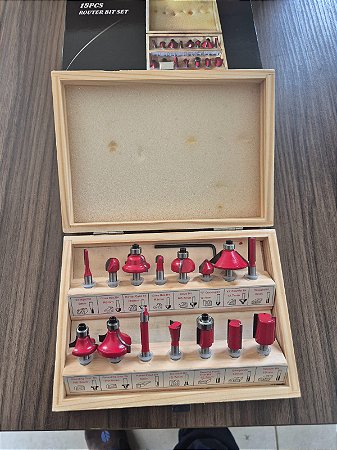KIT DE FRESA PARA TUPIA CX 40 PCS