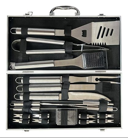 JOGO DE CHURRASCO  CX C/ 4UN