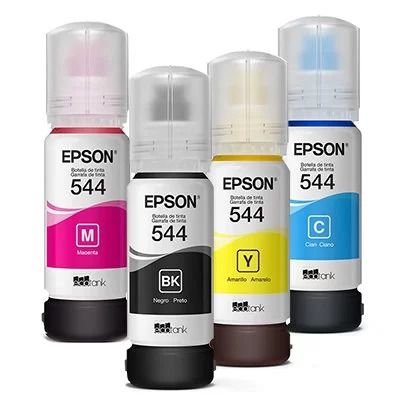 Kit Garrafa Original Epson T544 para Ecotank L3150 L3110 L5190