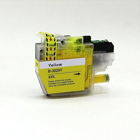 Compatível: Cartucho de Tinta LC3029 para Brother MFCJ6935DW MFCJ6935 MFCJ-6935DW MFCJ-6935 / Yellow / 20ml