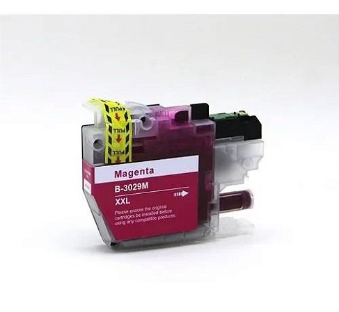 Compatível: Cartucho de Tinta LC3029 para Brother MFCJ6935DW MFCJ6935 MFCJ-6935DW MFCJ-6935 / Magenta / 20ml