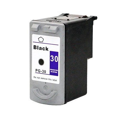 Compatível: Cartucho de Tinta PG30 PG-30 para Canon IP1800 IP1900 IP2500 IP2600 MP140 MP190 MP210 MP470 / Black 13ml