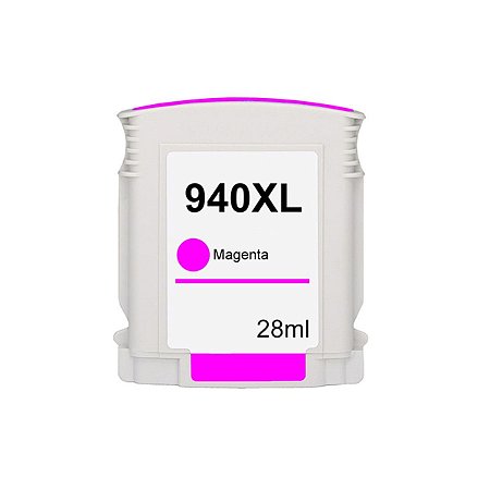 Compatível: Cartucho de Tinta 940XL 940 C4908AB para HP 8000 8000WL 8500 8500W / Magenta 28ml