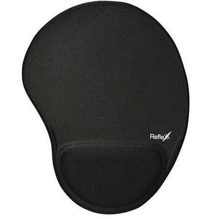 MousePad Tecido Preto 19X25cm com Apoio - Reflex