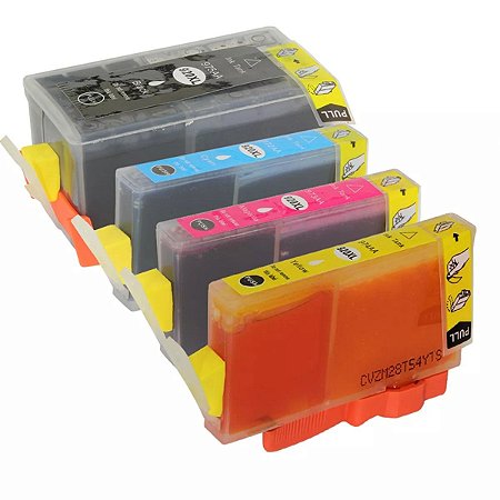 Kit Colorido de Cartucho de Tinta Compatível 920XL 920 para HP Officejet 6000 6500 7500A