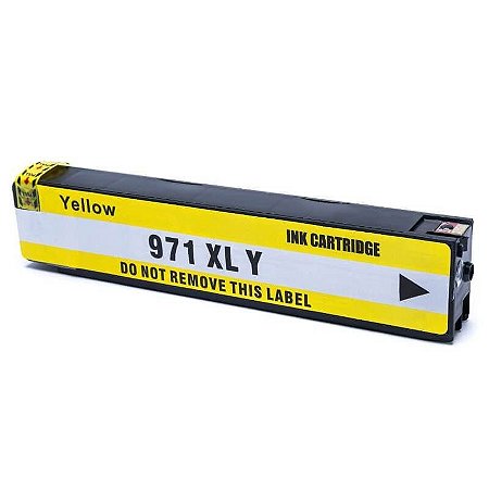 Compatível: Cartucho de Tinta 971xl CN624AM para HP X451DW X476DW / Yellow - 70ml