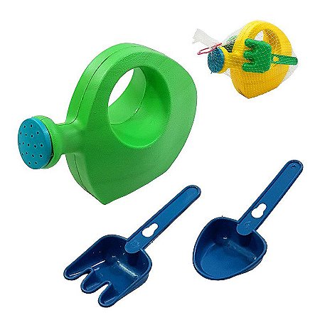 Kit Regador, Pá e Rastelo - Leplastic