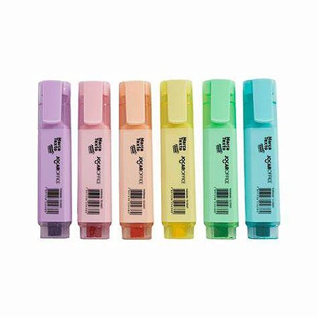 Caneta Marca Texto Pastel Trend - Jocar Office (Unidade)