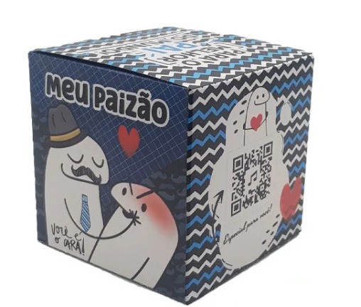Embalagem Decorada para Caneca Dia dos Pais Flork (Meu Paizão) - Pacote com 12 Unidades