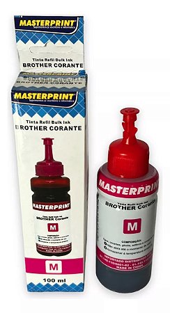 Tinta Magenta Corante Compatível para Brother T310 T510 T710 T810 T910 T4500 100ml