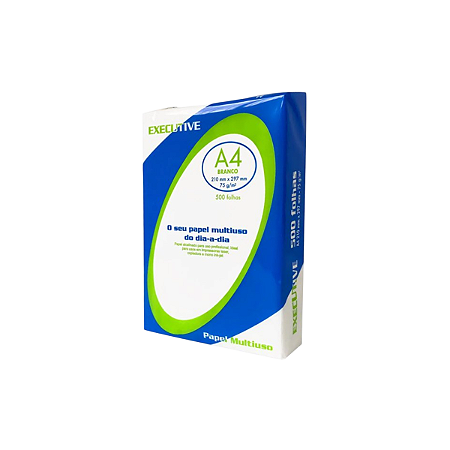 Papel Sulfite A4 Executive Paper 75g 210mmx297mm - Pct 500 Fls