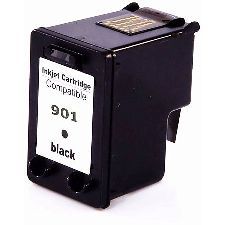 Compatível: Cartucho de Tinta 901xl para HP J4540 J4550 J4580 J4680 J4660 J4500 J-4540 J-4550 J-4580 / Black - 14ml
