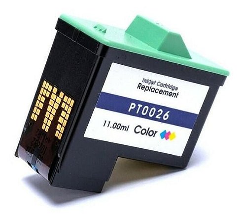 Cartucho Compatível com Lexmark N26 N27 10N0026 10N0027 para Lexmark Z645 Z647 X1270 X1185 Z513 Colorido 11ml