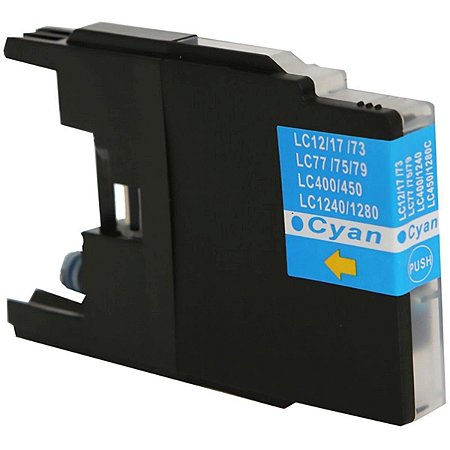 Compatível: Cartucho de Tinta LC75 LC79 para Brother J6910dw J430w J6710dw J525 J925 J280 J430 J6910 / Ciano / 18ml