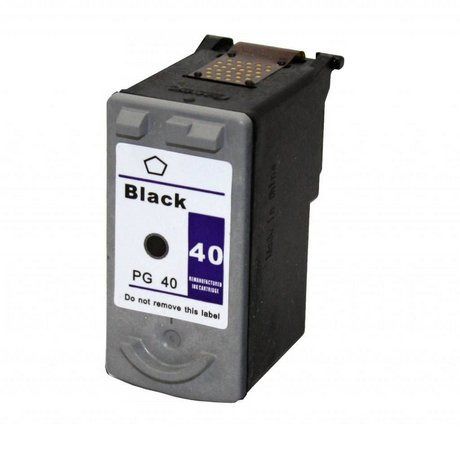 Compatível: Cartucho de Tinta PG40 para Canon P1200 IP1300 IP1600 IP2200 / Preto / 13ml