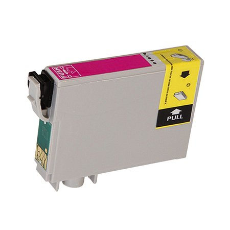 Cartucho de Tinta Compatível 1333 para Impressora Epson T25 TX125 TX420W TX123 TX320F Magenta 12ml