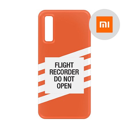 Capa para Smartphone Flight Recorder - Xiaomi - Aviões e Músicas