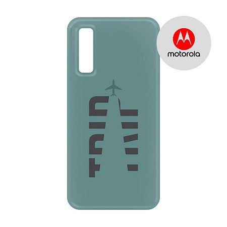 Capa para Smartphone Trip Verde Montanha - Motorola - Aviões e Músicas