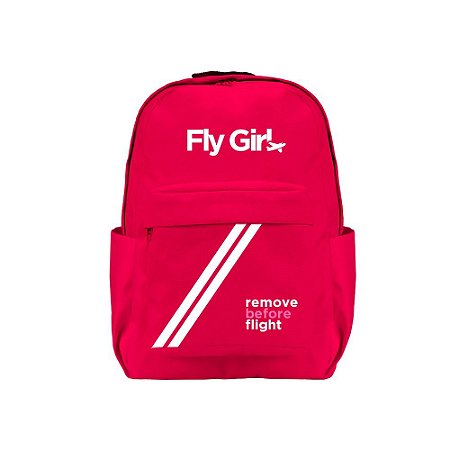 Mochila Fly Girl  Aviões e Músicas