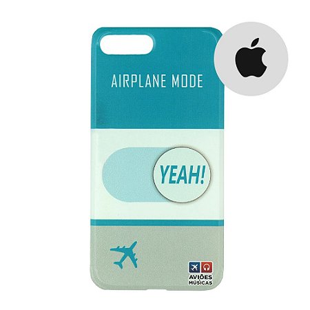 Capa para Smartphone Airplane Mode Yeah! - Apple - Aviões e Músicas