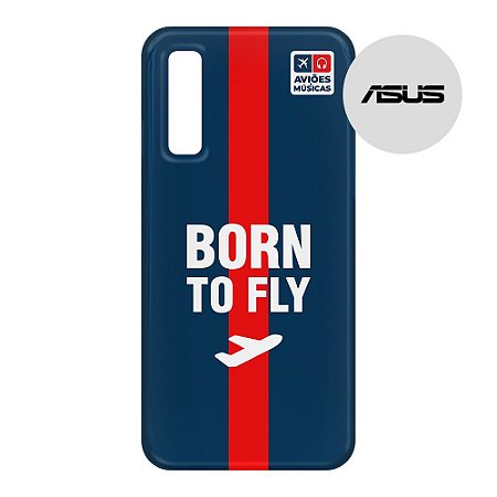 Capa para Smartphone Born To Fly - Asus - Aviões e Músicas