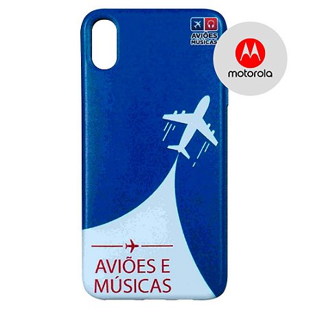 Capa para Smartphone - Motorola - Aviões e Músicas
