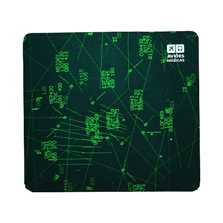 Mouse Pad Radar 2 Aviões e Músicas