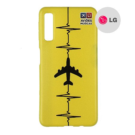 Capa para Smartphone Yellow - LG Aviões e Músicas