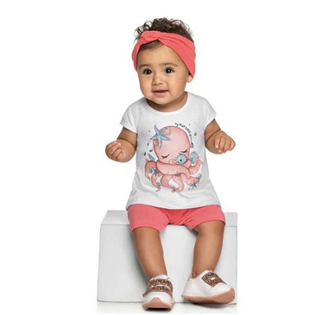 Conjunto 2pçs Infantil Polvo Kely Kety