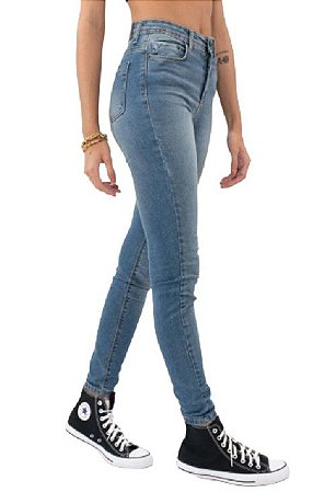 Calca Jeans Feminina  Sculpted Skinny Hering