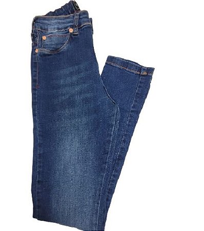 Calça Jeans Feminina Com Elástico na Cintura Vilejack