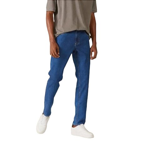 Calça Jeans Slim Masculina Flex Tradicional Malwee