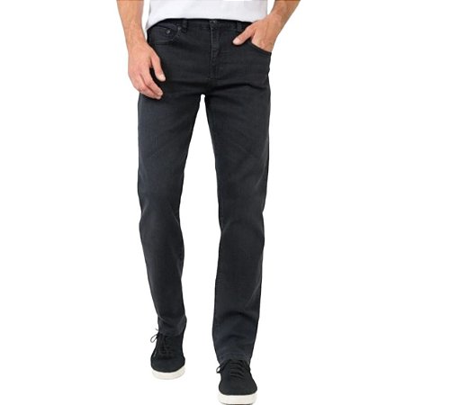 Calça Jeans Masculina Regular Preta-  Wrangler