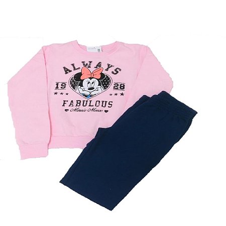 Conjunto Infantil Feminino Inverno P90124 Disney