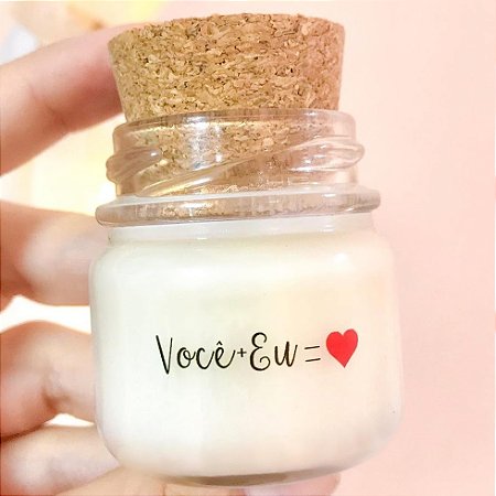 Mini Vela Aromática Lembrancinhas Personalizadas Você Mais Eu
