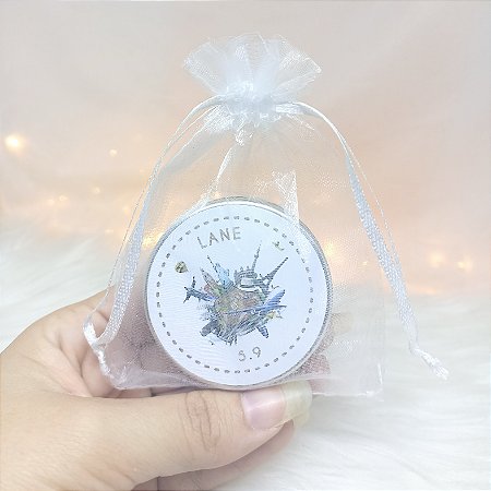 Vela Aromática Latinha Lembracinha Personalizada + Saquinho Organza