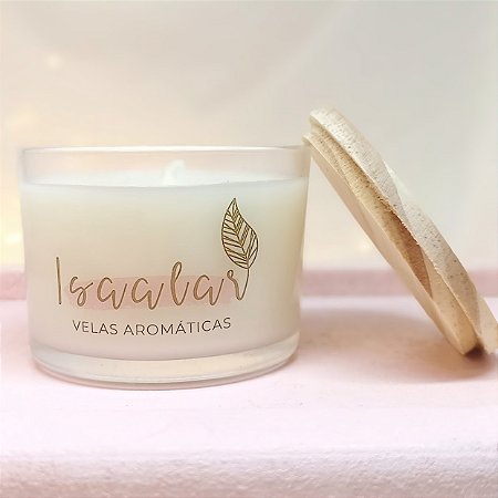 Vela Aromática Wood Baunilha 110G