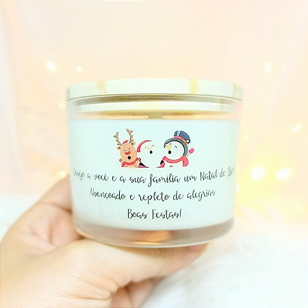 Vela Aromática Lembrancinha Natal Especial 110g