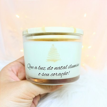Vela Aromática Lembrancinha Natal Especial 110g
