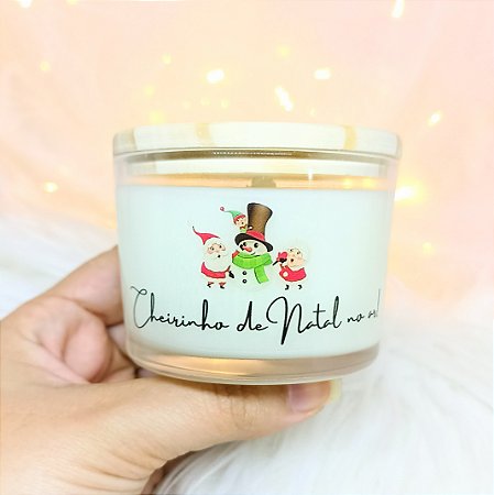 Vela Aromática Lembrancinha Natal Especial 110g