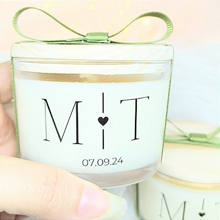 Vela Aromática Lembrancinha Casamento Micaela 110g